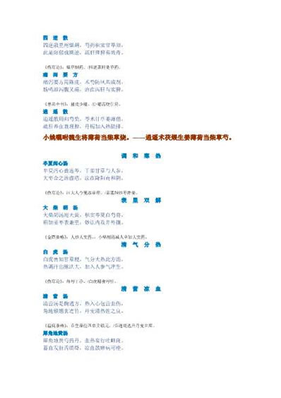 方剂学经典名方传统方歌及趣味方歌背诵手册清晰版.电子版.pdf
