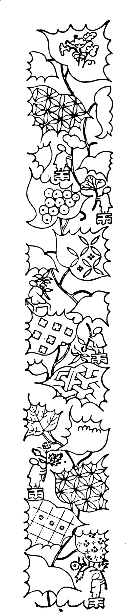 【宋代图腾】宋代敦煌壁画与建筑彩画726905（448x2162）
