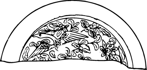 中华图案_两宋_宋代铜镜图案714303_高宽614x293_分辨率299dpi