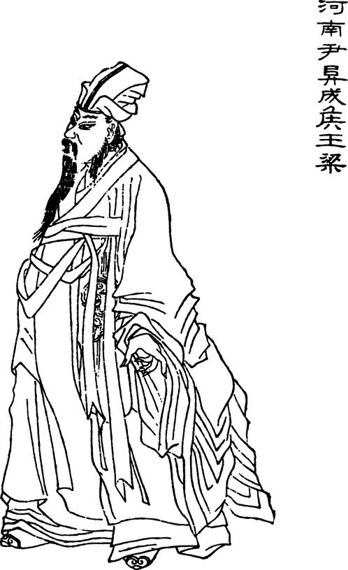 【古简笔版画】人物集E0239（978x1603）