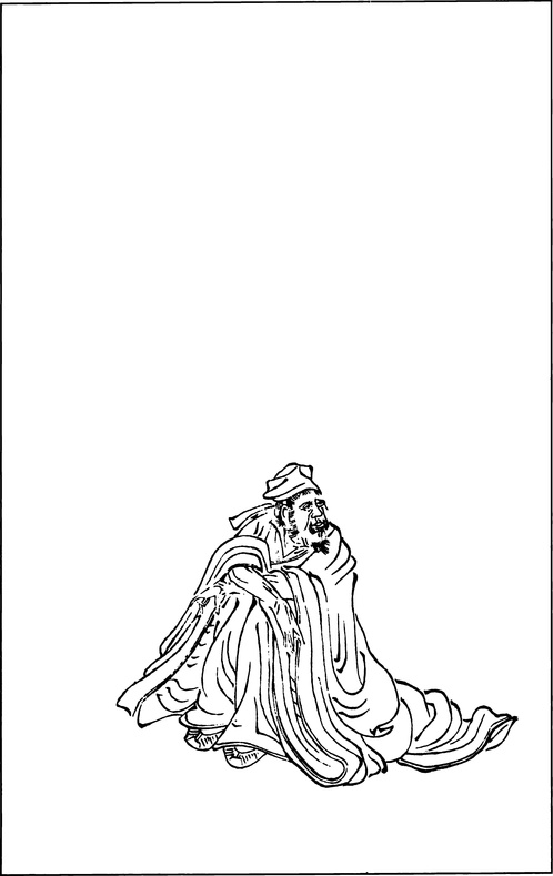 【古简笔版画】人物类E0440（1723x2729）