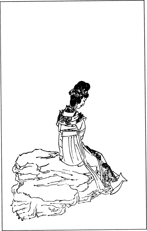 【古简笔版画】人物类E0458（1749x2735）