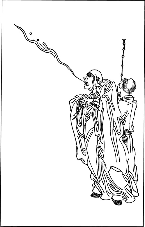 【古简笔版画】人物集E0486（1745x2721）