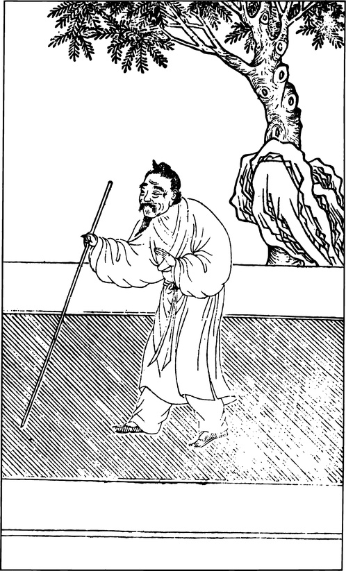 【古简笔版画】宗教集B0168（1617x2672）