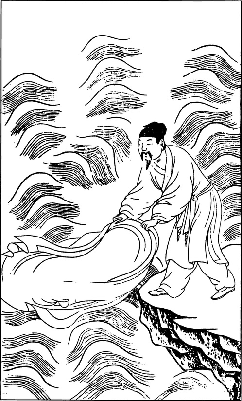 【古简笔版画】宗教集B0179（1618x2676）