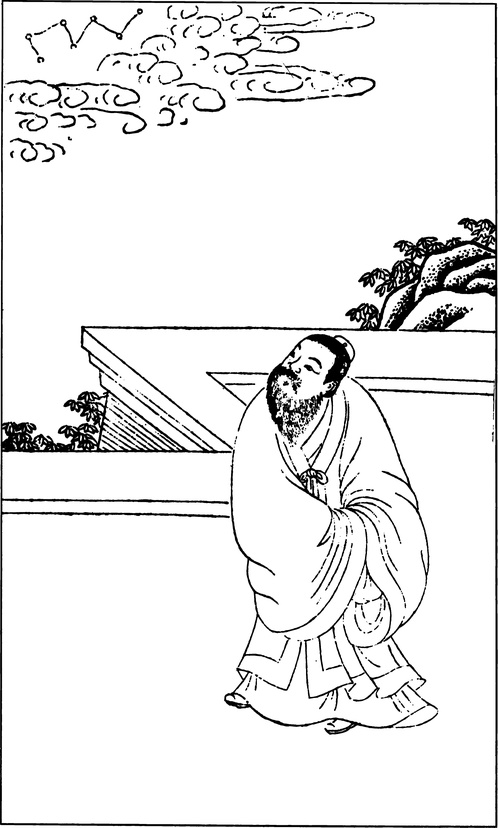 【古简笔版画】宗教集B0187（1611x2680）