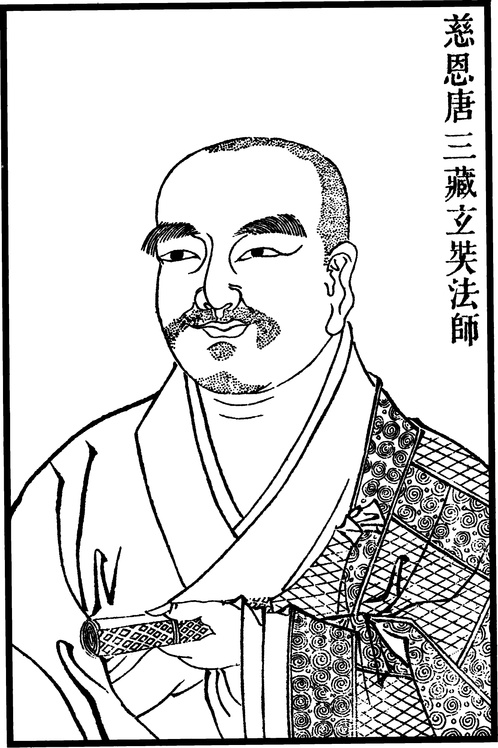 【古简笔版画】宗教类B0204（1327x1993）