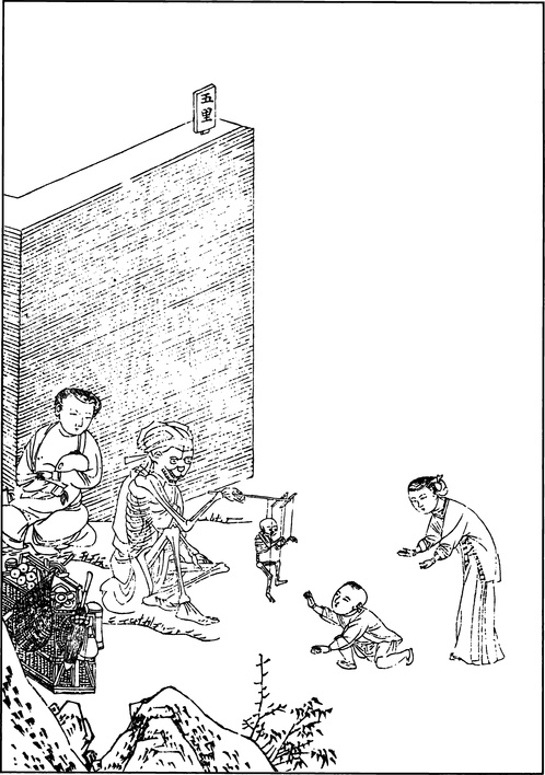 【古简笔版画】小说集D0267（1716x2438）