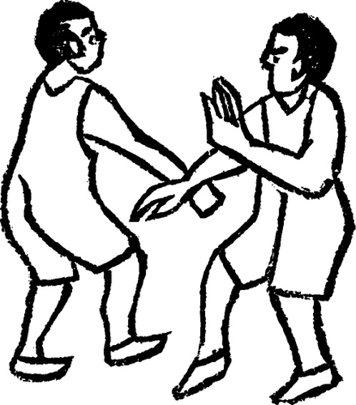 【古简笔版画】技术集C0173（439x500）