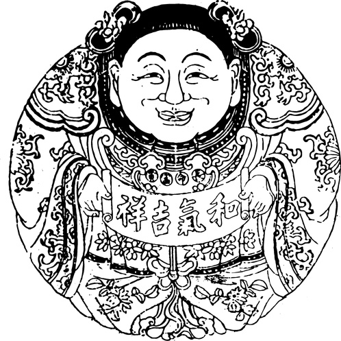 【吉祥图腾】九重春色1200622（1359x1356）