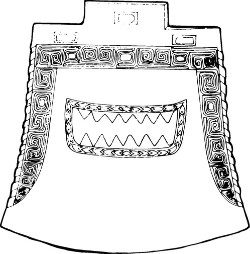 【商周图腾】商代二里岗期青铜器图203909(847x859) 【商周图腾】商代二里岗期青铜器图203909(847x859)
