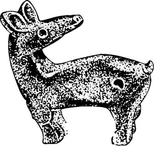 【商周图腾】西周中晚期青铜器图案219002（451x430）