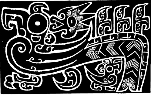 中华图案_商周_西周早期青铜器图案216203_高宽442x374_分辨率299dpi