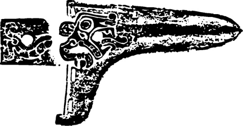 【春秋战国图腾】战国秦瓦当云纹317207(601x312) 【春秋战国图腾】战国秦瓦当云纹317207(601x312)