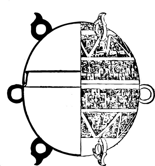 【春秋战国图腾】战国秦瓦当云纹317801（738x792）