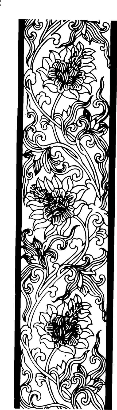 【清朝图腾】石雕与石刻909403（411x1431）