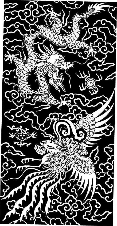 【清朝图腾】织锈与云锦图案931401（1008x1942）