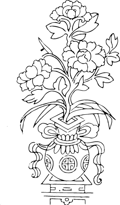 中华图案_清代上_艺术砖雕920603_高宽493x841_分辨率299dpi