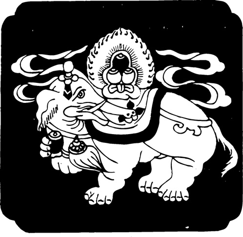 【清朝图腾】木版画1023901（815x795）