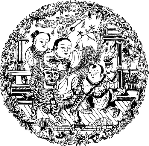 中华图案_古版画_人物类e0370_高宽1415x2060_分辨率299dpi