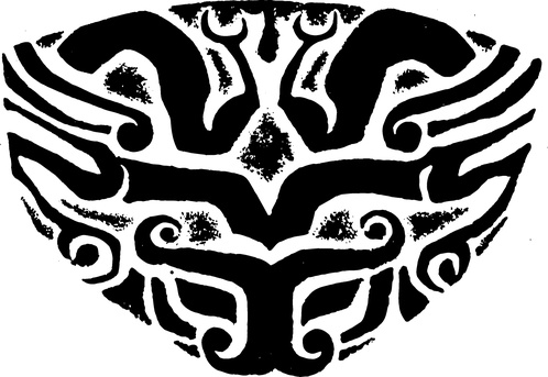 【秦汉图腾】东汉时期铜镜图案412707（1569x1081）