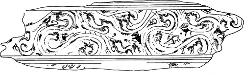 【秦汉图腾】东汉时期铜镜图案413401（1728x527）