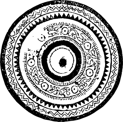 【秦汉图腾】东汉时期铜镜图案414101（774x768）