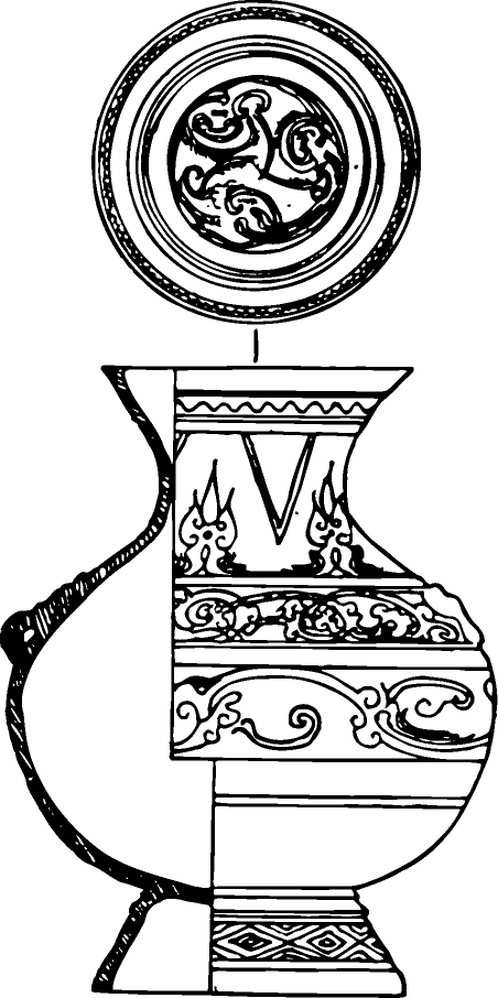 中华图案_秦汉_西汉漆器刺绣409501_高宽452x906_分辨率299dpi