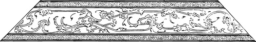 【秦汉图腾】西汉漆器刺绣410602（1451x238）