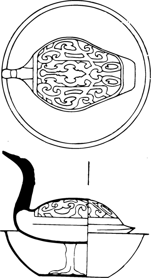 【秦汉图腾】西汉漆器刺绣411006（559x1031）