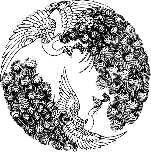 【近代图腾】龙凤吉祥1100011（805x811）