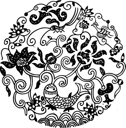 【近代图腾】龙凤吉祥1100148（721x728）