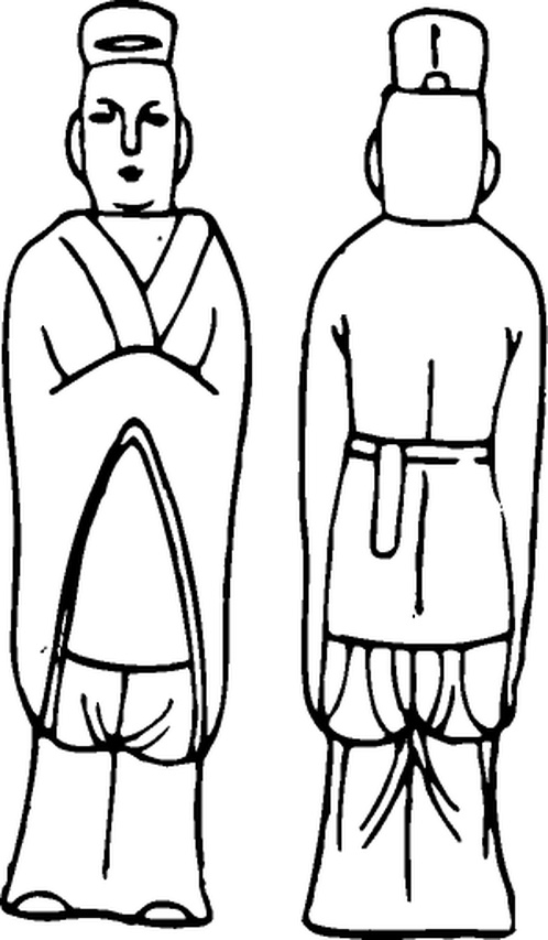 【魏晋南北朝图腾】东魏陶俑与陶动物526813（300x514）