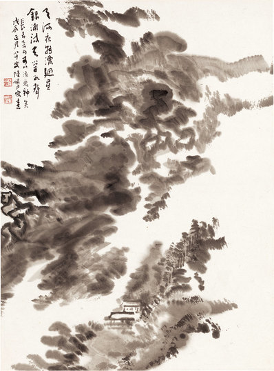 近代画.陆严少_水墨册页_3_3910.5289