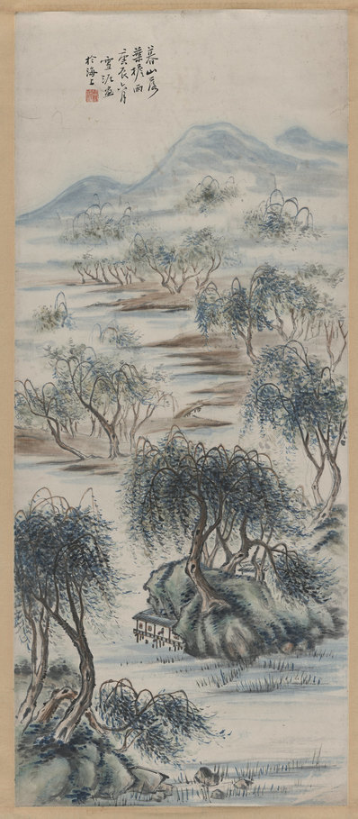 近代画.沈雪泥_山水_4928.11256