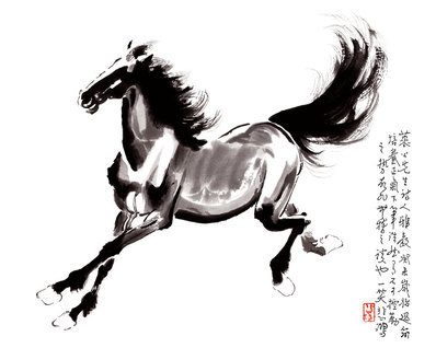 近代画.徐悲鸿_小马_7874.6299