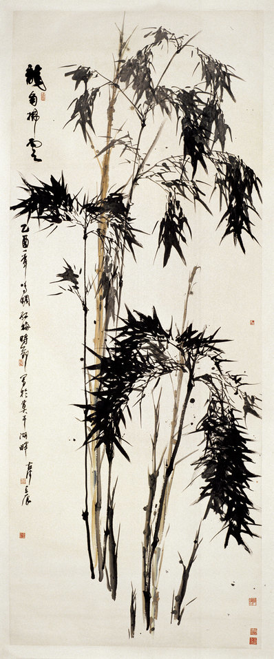 近代画.张立晨竹_5190.12474