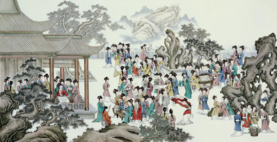 近代画.中国百图_百美图_12014.6154