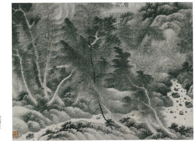 清代画.龚贤_山水册_11_4140.3000