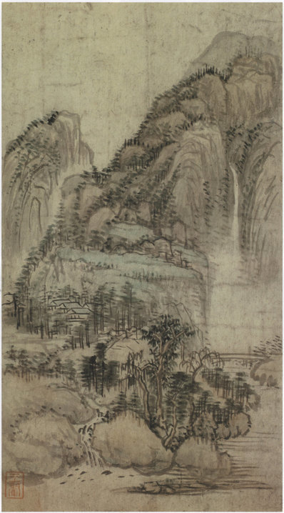 清代画.王翚_仿古山水册_2_2174.3922