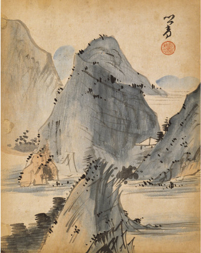 清代画.溥儒_四时山水图册_开_广博_2_3251.4090