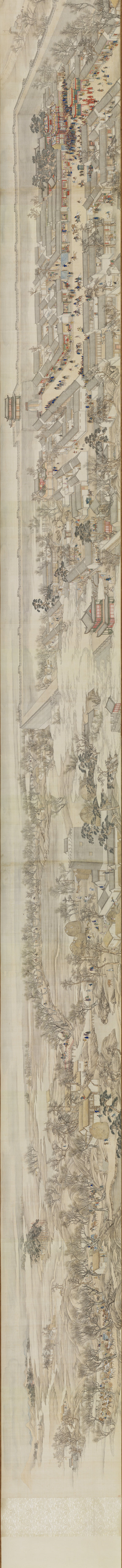 清代画.徐扬_款_乾隆南巡图卷二_卷二_38476.3010