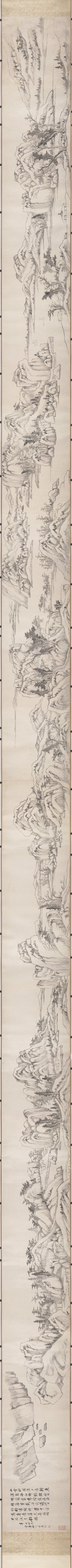 清代画_山水画卷_86726.4000
