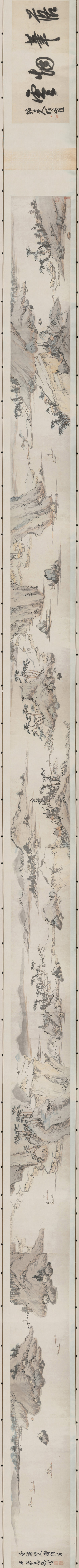 明代画.陈淳_山水图卷纸本_大都_76361.3862