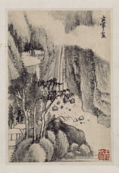 明代画.董其昌_山水册_北京故宫张_2_3788.5482