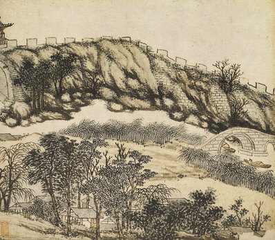 明代画.沈周_东庄图册_南京博物院_15_3893.3390