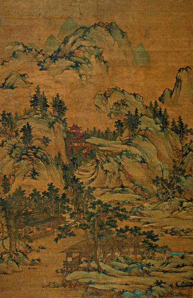 明代画.周臣_娟本_3000.4617 明代画.周臣_娟本_3000.4617