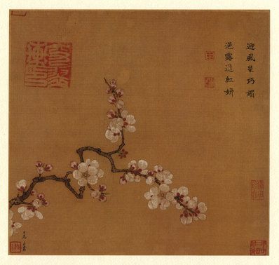 宋代画.马远_倚云仙杏图页台_3402.3233