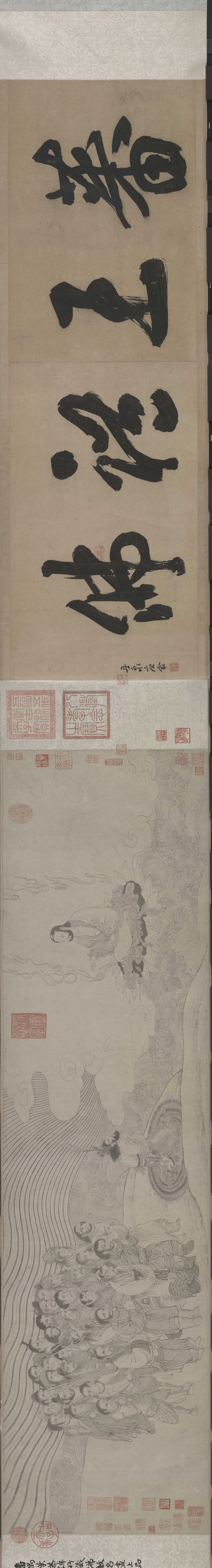 宋代画_番王礼佛图卷_画_29708.4016