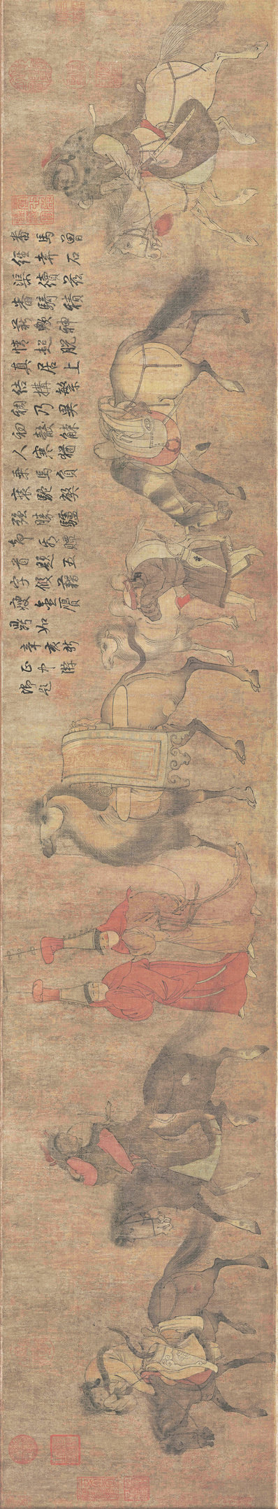 五代_旧传胡环_番骑图_绢本_16643.3071